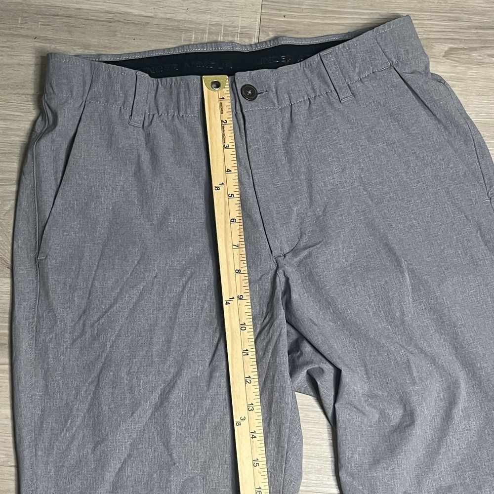 Under Armour Match Play Vented Pants Men's Sz 32x32 Fits 30x32 Gray Performance - Picture 5 of 7